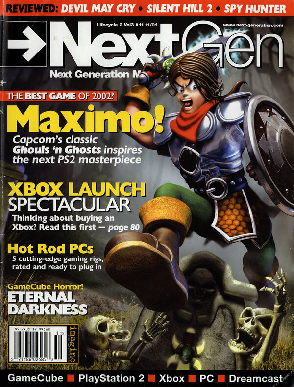 NextGen Issue 83 (November 2001) cover